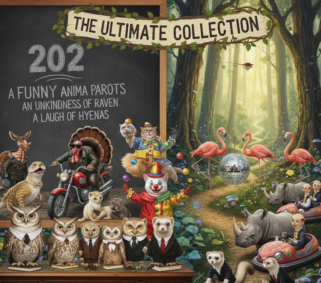 202 Funny Animal Group Names That’ll Make You Laugh