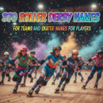 370 Roller Derby Names For Teams And Skater Names For Players