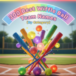 300 Best Wiffle Ball Team Names (By Category)