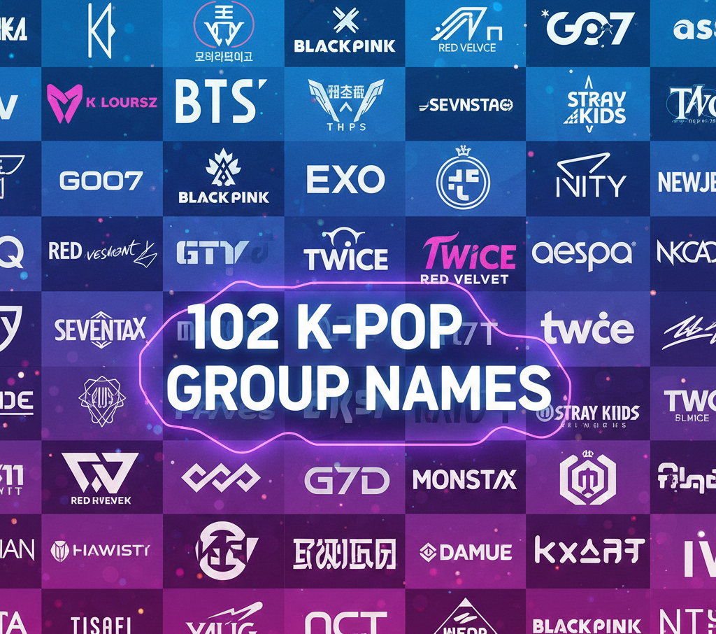 102 K‑Pop Group Names Fans Actually Love