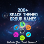111 Space Themed Group Names That Are Out of This World