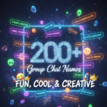 200+ Group Chat Names That Are Fun, Cool & Creative