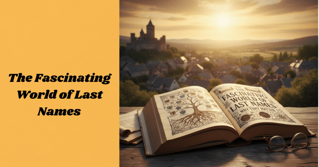 The Fascinating World of Last Names: Why They Matter