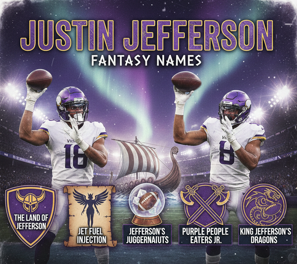 Justin Jefferson Fantasy Names That Win Leagues