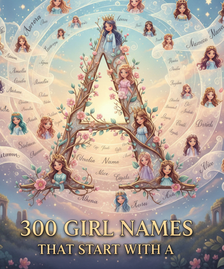 299 Girl Names That Start With A (Unique & Beautiful Picks)