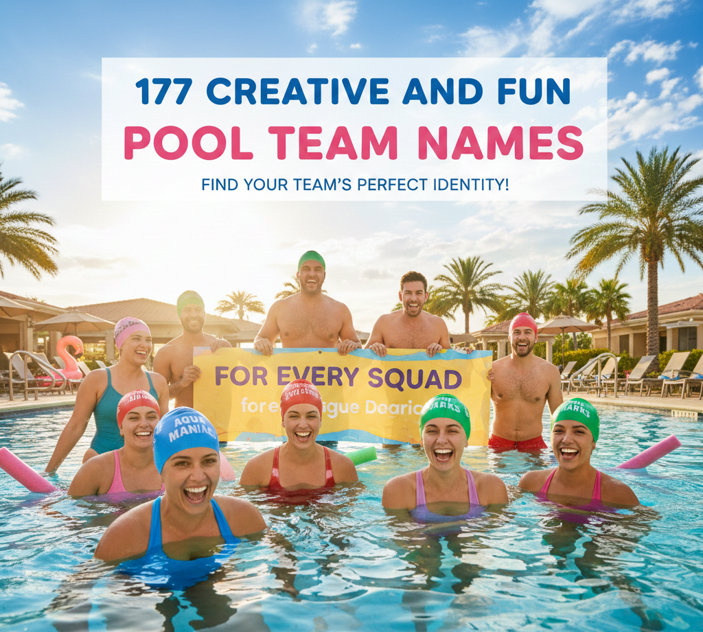 177 Creative and Fun Pool Team Names for Every Squad