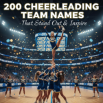 200 Cheerleading Team Names That Stand Out & Inspire