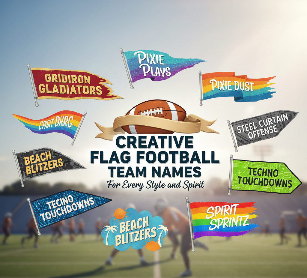 Creative Flag Football Team Names for Every Style and Spirit