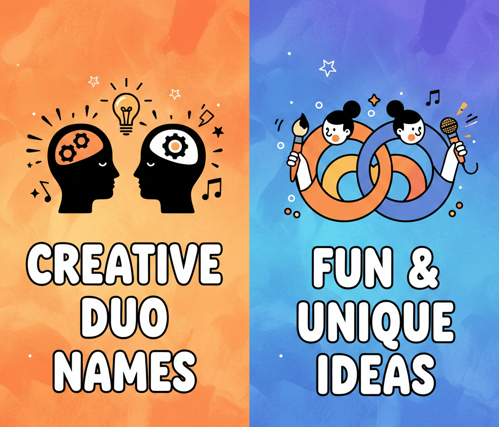 Creative Duo Names for Every Pair: Fun & Unique Ideas