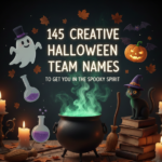 145 Creative Halloween Team Names to Get You in the Spooky Spirit