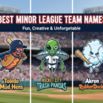 Best Minor League Team Names That Are Fun, Creative & Memorable