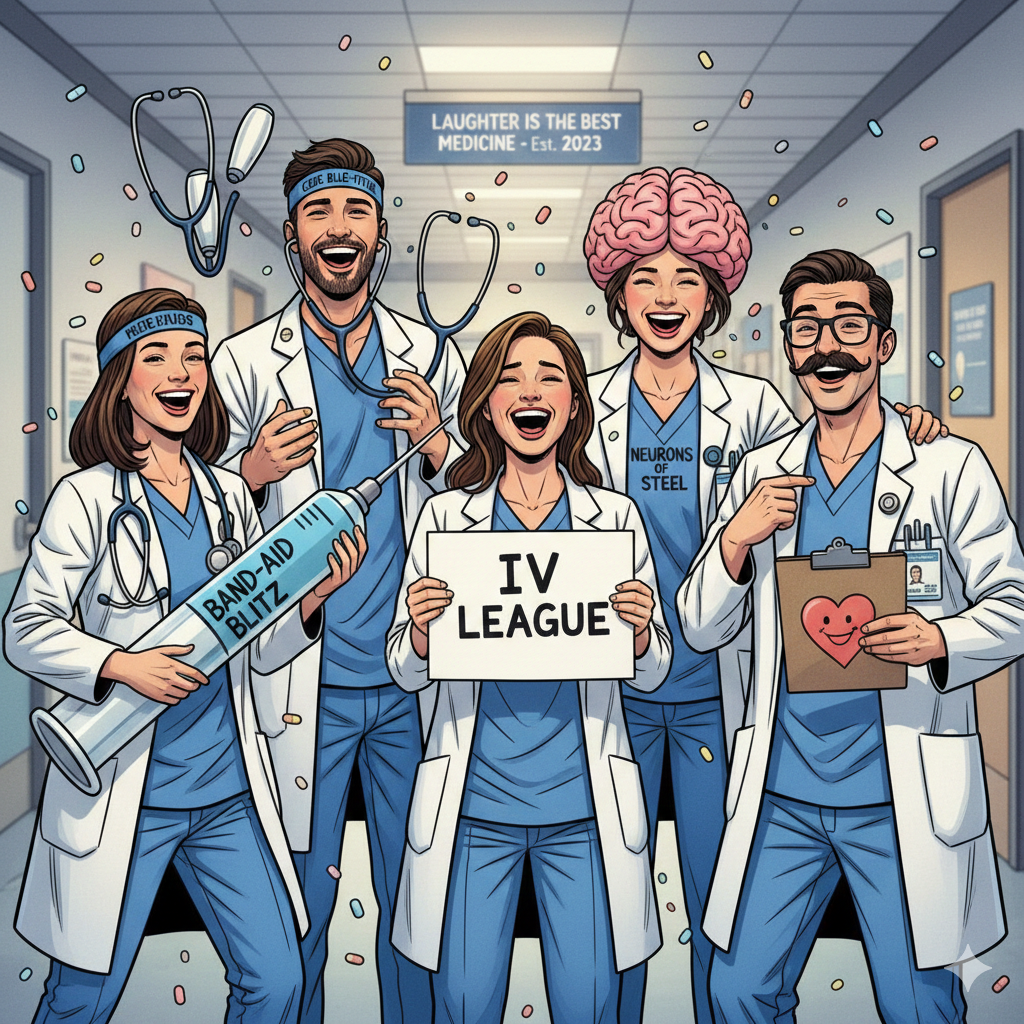 50 Funny Medical Team Names That Will Bring Laughter to Your Workplace