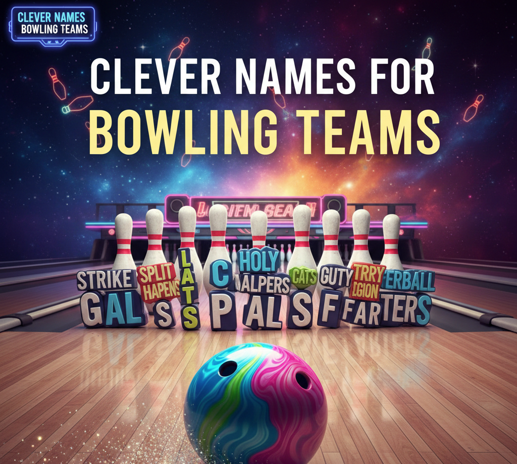 Clever Names for Bowling Teams That Stand Out & Score Big