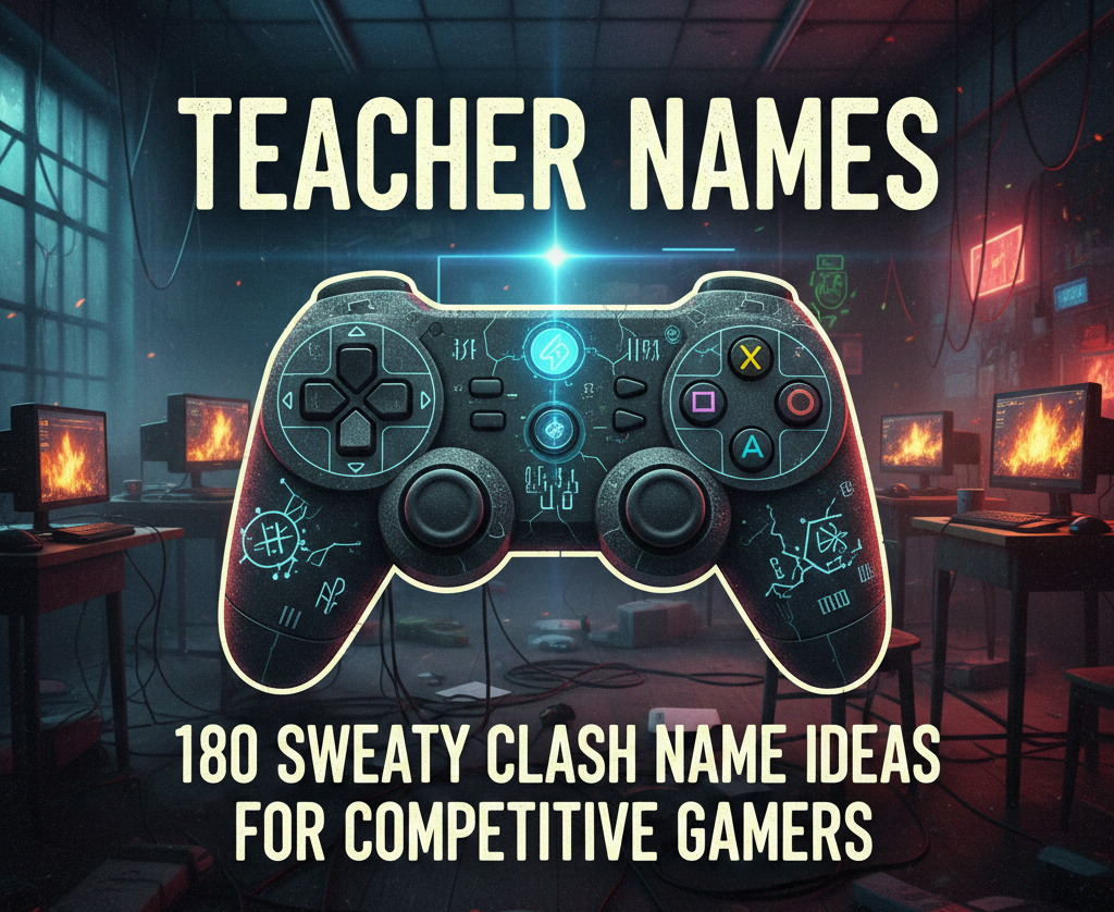 180 Sweaty Clash Name Ideas for Competitive Gamers