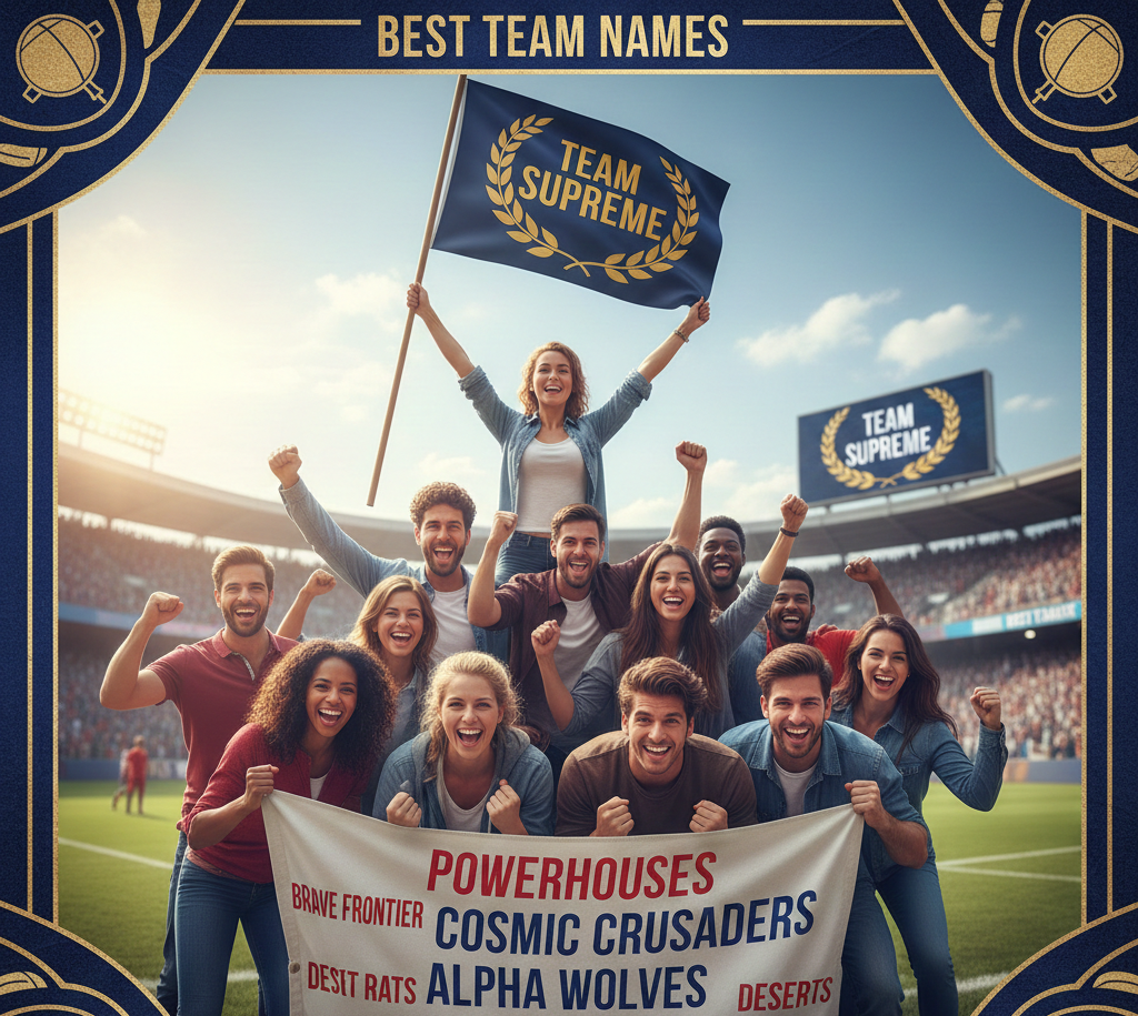 Best Team Names: Top Picks for Every League and Sport