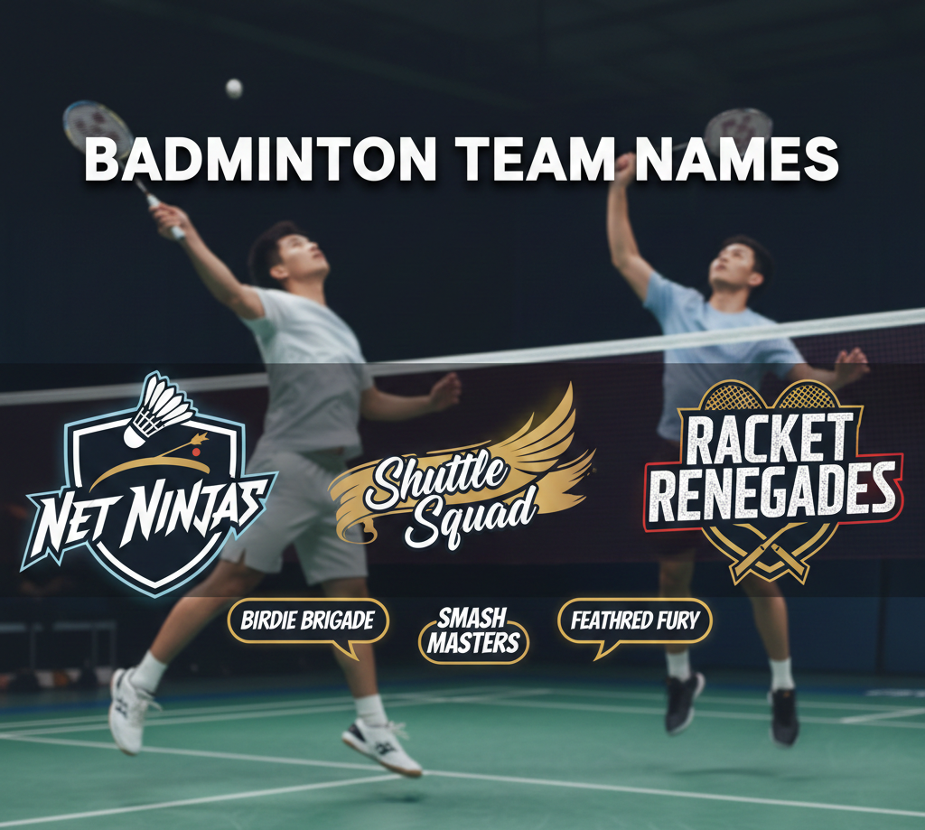 401 Creative Badminton Team Names to Inspire Your Next Match