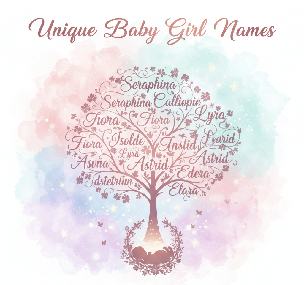 300 Unique Baby Girl Names