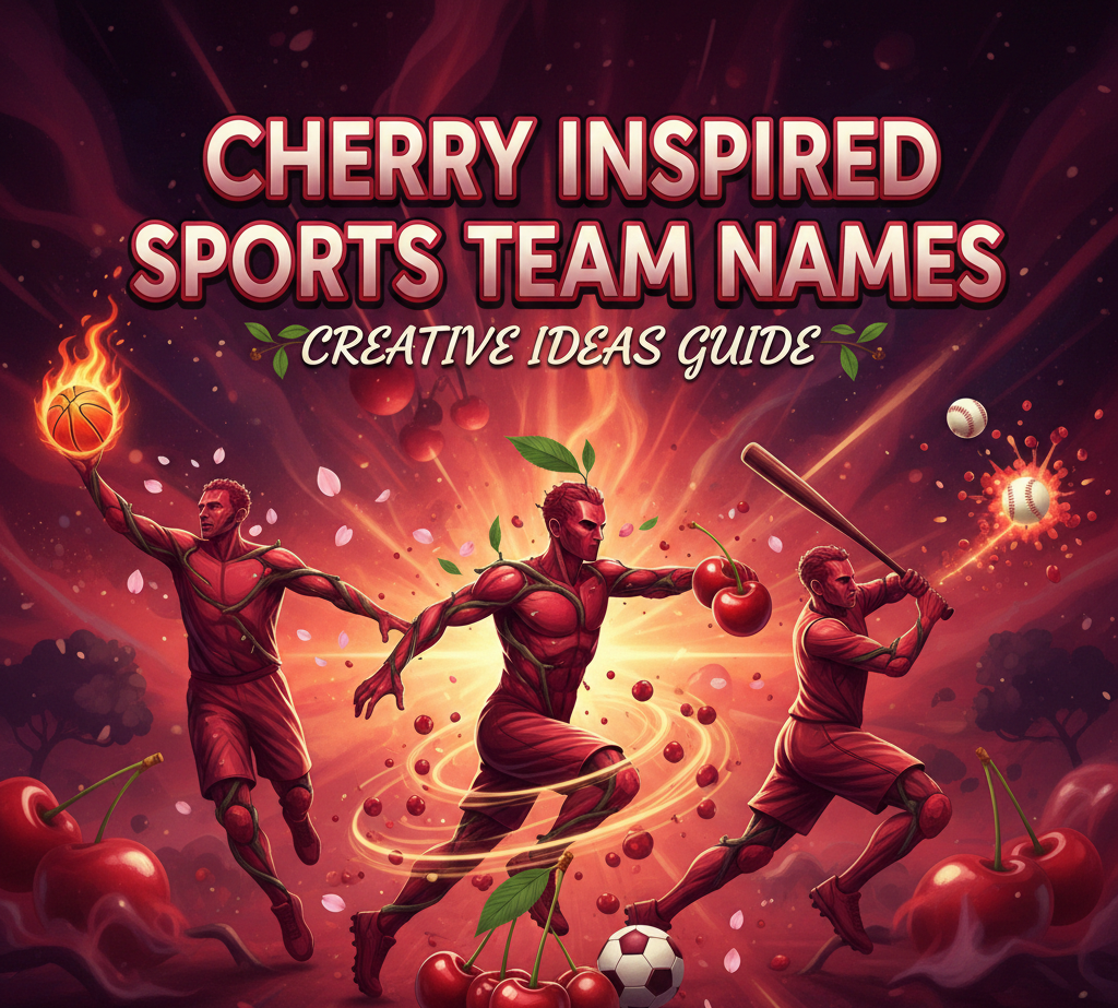 Cherry Inspired Sports Team Names: Creative Ideas Guide