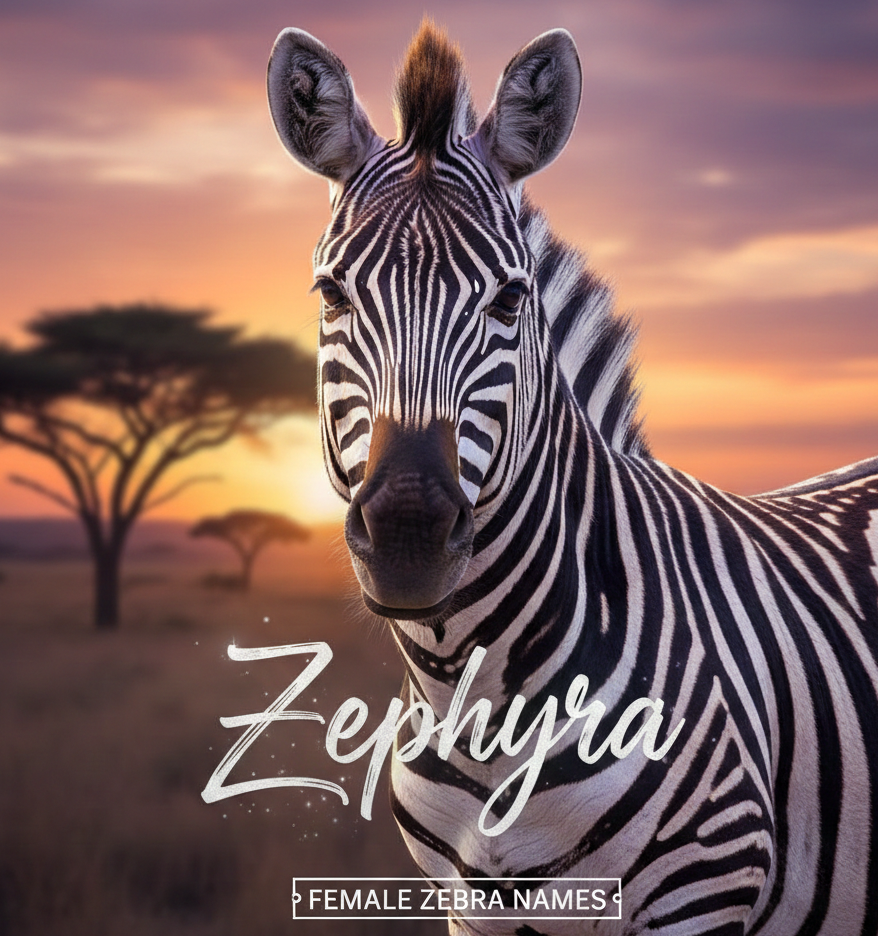 Unique Female Zebra Names That Aren’t Overused