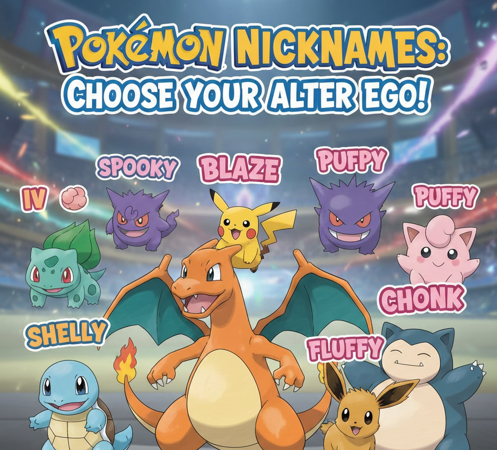 The Art of Pokémon Nicknames: Ideas, Tips, and Creativity for Every Trainer