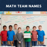 147 Creative Math Team Names to Inspire Your Squad