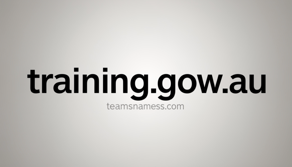 training.gov.au​