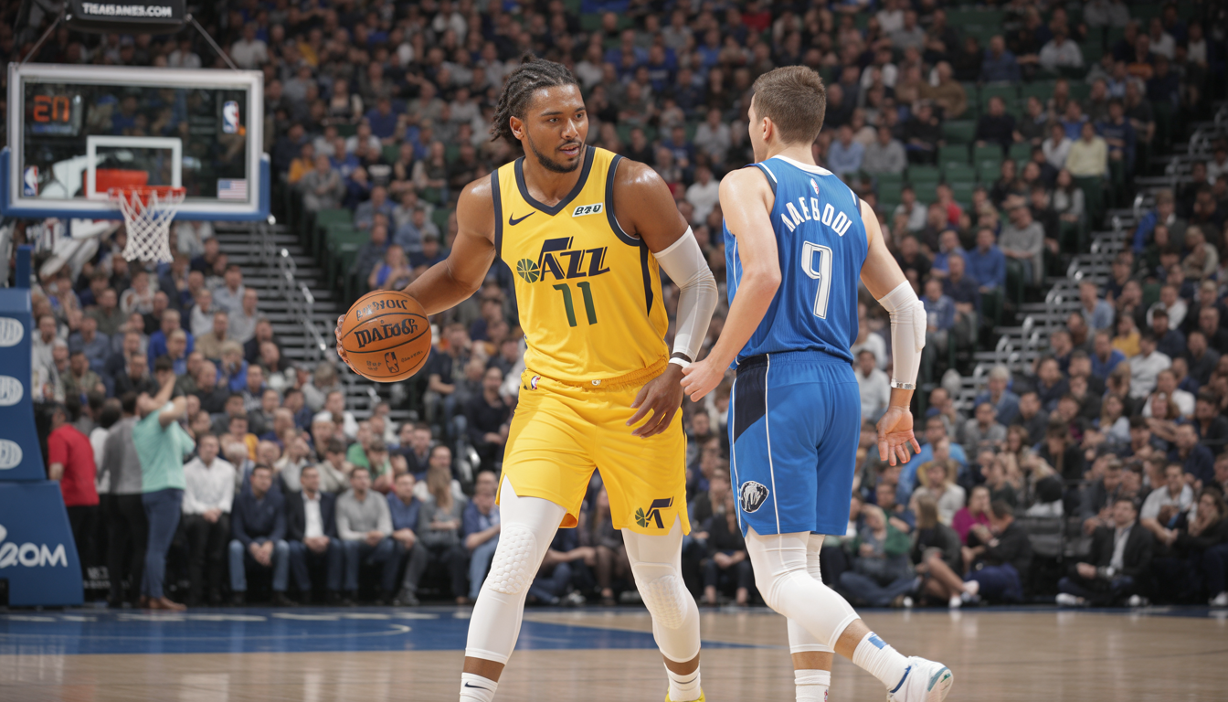 Utah Jazz vs Dallas Mavericks Match Player Stats