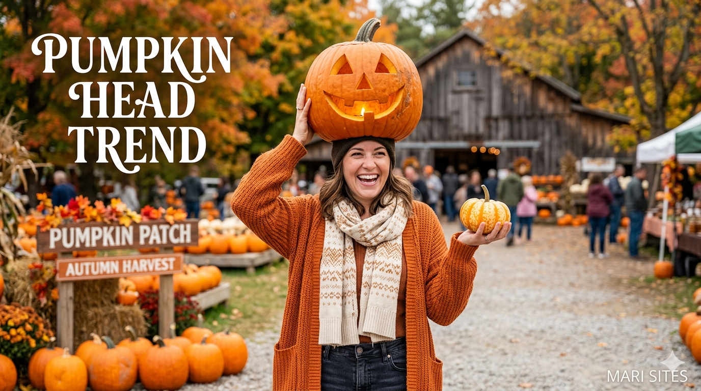 pumpkin head trend